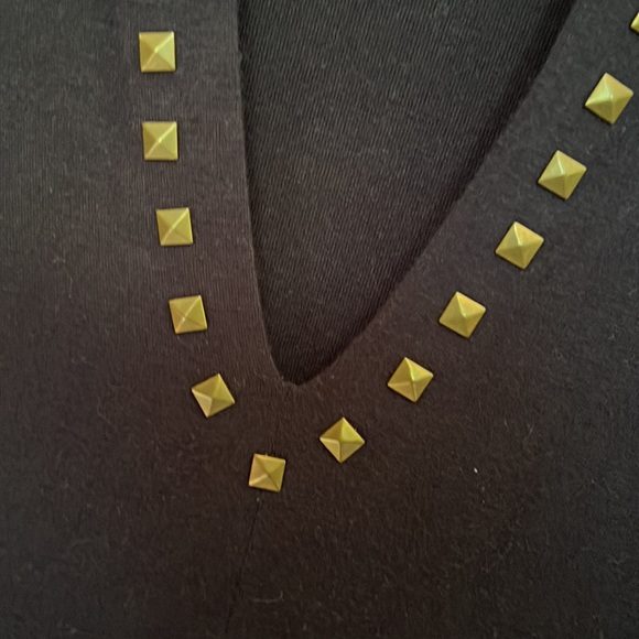 Large Navy Blue Grace Top - Picture 3 of 5